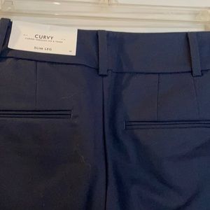Ann Taylor Factory. Curvy. Slim Leg 10. NWT. Blue